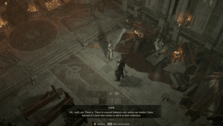 Diablo 4 - Talk to Amr