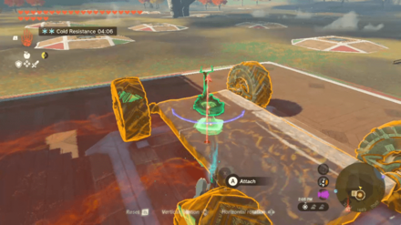 Zelda Tears of the Kingdom TOTK - Master the Vehicle Prototype Add Steering Stick