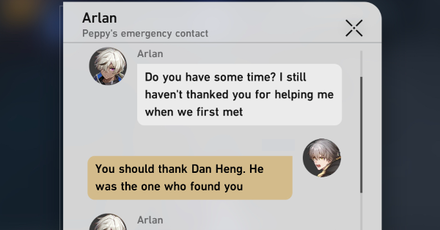 Star Rail - Get a specific message from Arlan to unlock Punklorde Mentality