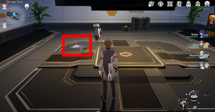 Star Rail - Storage Zone Graffiti 1 Location