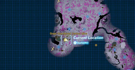 Zelda Tears of the Kingdom TOTK - Great Abandoned Central Mine Map Image