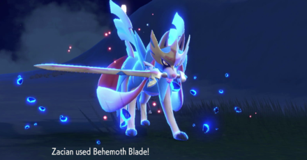 Pokemon Scarlet and Violet SV - Zacian Behemoth Blade