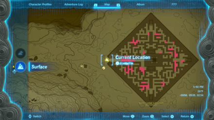 Zelda TotK Mayaotaki Shrine Labyrinth Entrance