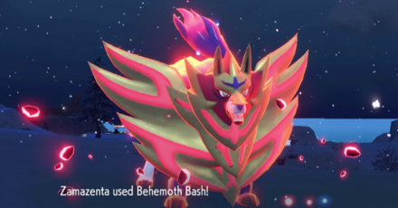 Pokemon Scarlet and Violet SV - Zamazenta Behemoth Bash