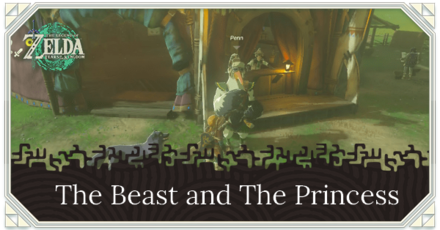 Zelda Tears of the Kingdom TOTK - The Beast and the Princess