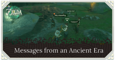 TOTK - Message from an Ancient Era