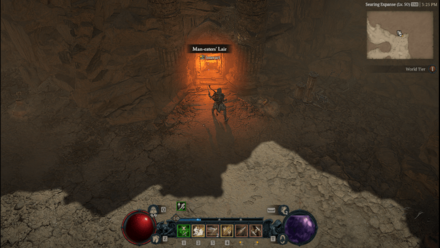 Diablo 4 - Maneater’s Lair Kehjistan Amber Sands Map