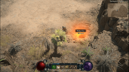 Diablo 4 - Webbed Den Kehjistan Southern Expanse Map