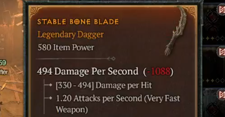 Diablo 4 - Legendary Item Power