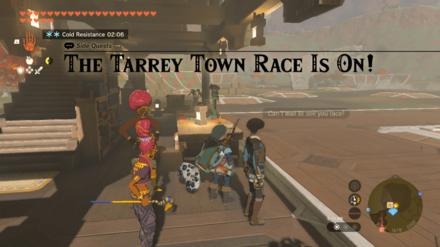 Tears of the Kingdom TOTK The Tarrey Town Race is On How to Unlock