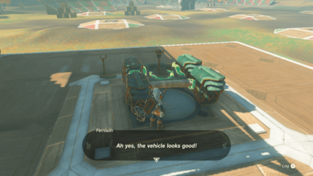 TOTK - The Tarrey Town Race is On - Preferred Vehicle