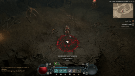 Diablo 4 Scorched Debt - Slay the Fallen