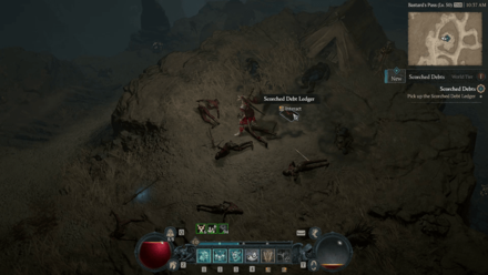 Diablo 4 Scorched Debt Quest Location