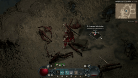 Diablo 4 Scorched Debt Ledger