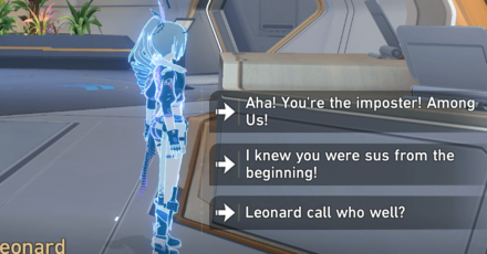 Star Rail - Among Us Easter Egg