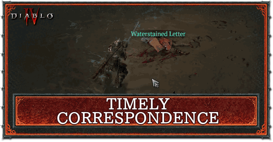 Diablo 4 - Timely Correspondence Top Banner
