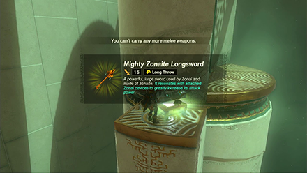 Zelda TotK - Sibajitak Chest Contents