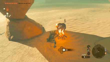 Zelda Tears of the Kingdom TotK - Get the Torch and Light It Up