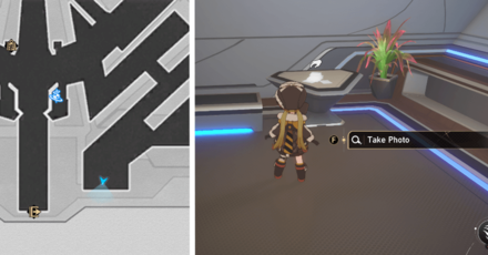 Star Rail - How to Take a Picture of Any Triangular Table in the Master Control Zone