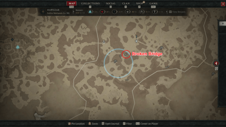Diablo 4 Remnants of Faith - Find the Broken Bridge