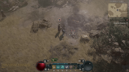 Diablo 4 Desperate Remedies Speak with Elder Lau