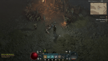 Diablo 4 Gift of the Swamp - Help Marta