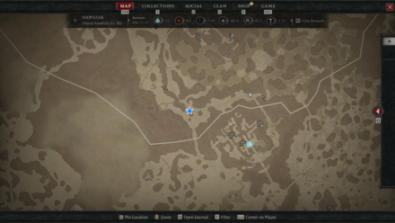 Diablo 4 Gift of the Swamp Map Location