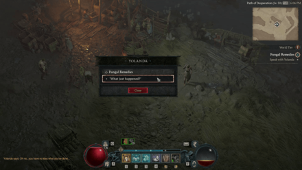 Diablo 4 Fungal Remedies Quest Location
