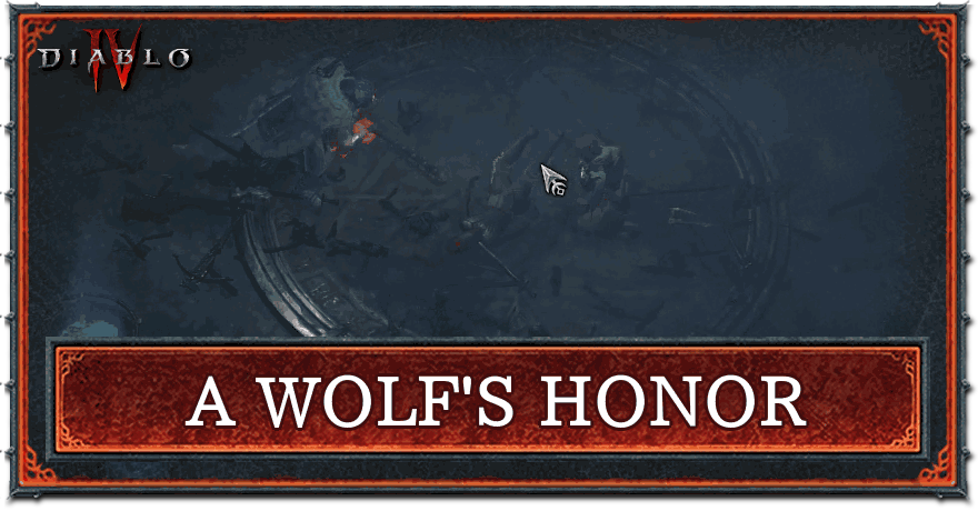 Diablo 4 - A Wolf