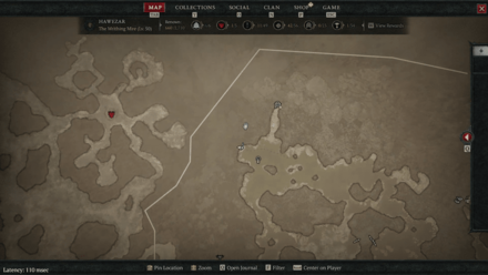 Diablo 4 Tangled Memories Map Location