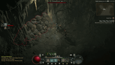 Diablo 4 - Break through the Tunnel