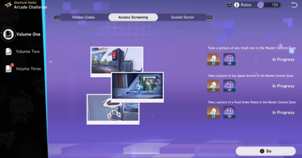 Star Rail - Access Screening Menu