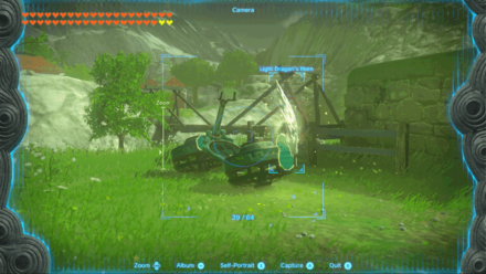 TotK - Dragon Horn Attached to a Hover Bike