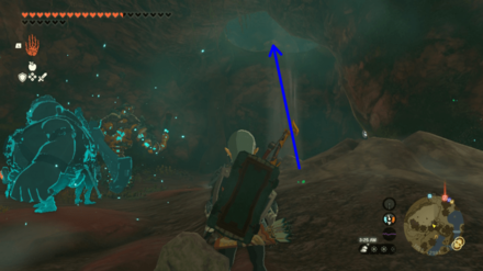 Zelda Tears of the Kingdom TOTK - Ousting the Giant - Destroy Rubble