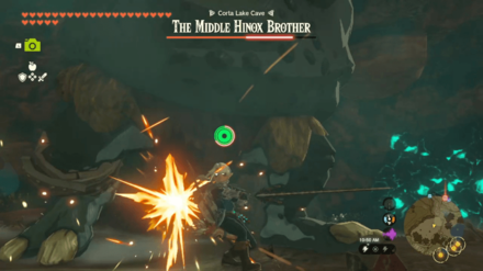 Zelda Tears of the Kingdom TOTK - Ousting the Giant - Defeat the first Giant