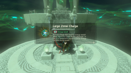 Zelda TotK Josiu Shrine Large Zonai Charge