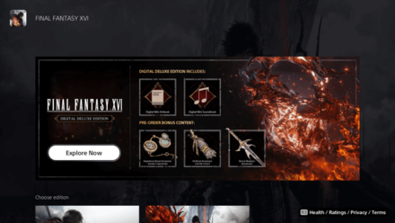 FF16 - PlayStation Store