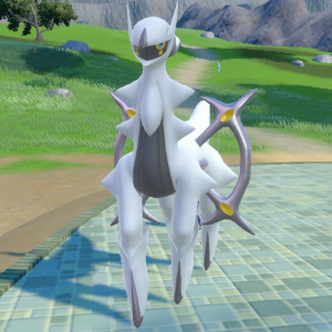 Pokemon Scarlet and Violet SV - Iron Plate Steel Type Arceus