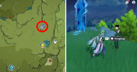 Genshin - Divine Ingenuity 3.7 - Talk to honglang to start