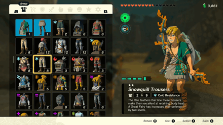 Zelda Tears of the Kingdom TotK - Prepare Resistances