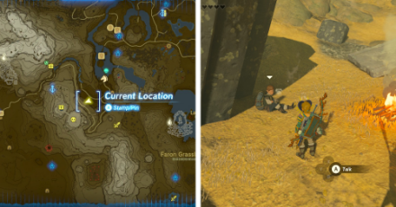 Zelda Tears of the Kingdom TotK - Second Traveler Location
