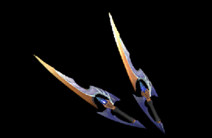 Silver Slicers Layered Weapon