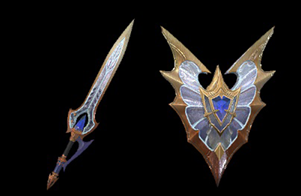 Silver Splitter Layered Weapon