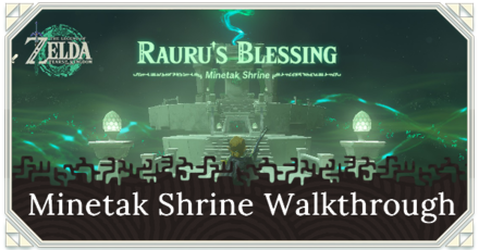 Zelda TotK Minetak Shrine Puzzle Solution