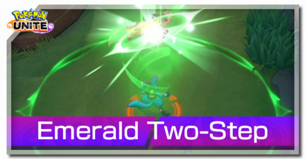 Pokemon UNITE - Emerald Two Step Move Banner