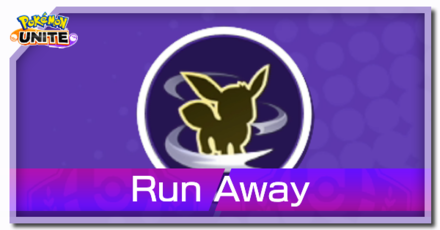 Pokemon UNITE - Run Away Move Banner