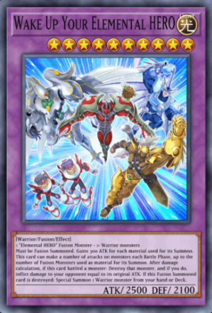 Wake Up Your Elemental HERO