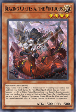 Blazing Cartesia, the Virtuous