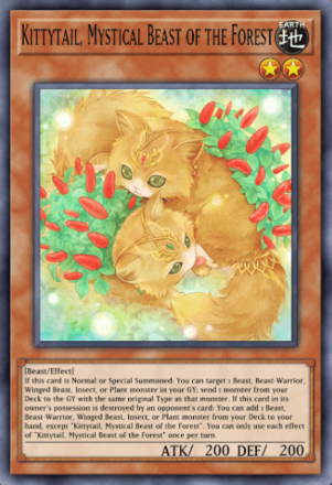 Kittytail, Mystical Beast of the Forest