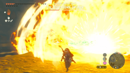 Zelda Tears of the Kingdom TOTK - Ousting the Giant - Defeat Eldest Giant